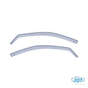 Set deflettori aria anteriori ad incastro, tipo lungo - compatibile per Volvo S80 (01/98>04/06)