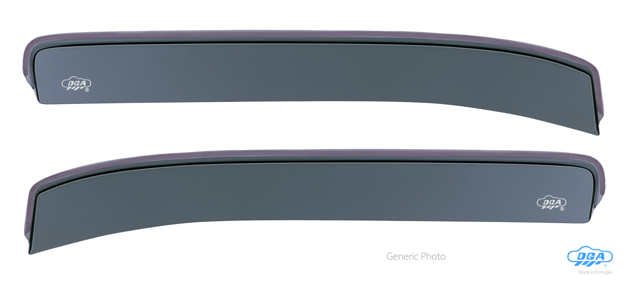 Set deflettori aria posteriori ad incastro - compatibile per Audi A3 Sportback (09/04>10/12)