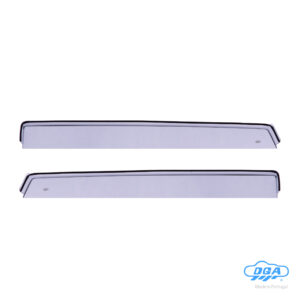 Set deflettori aria posteriori ad incastro - compatibile per Citroen C3 Aircross (10/17>02/21)