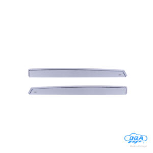Set deflettori aria posteriori ad incastro - compatibile per Ford Fiesta 5p (06/17>08/23)