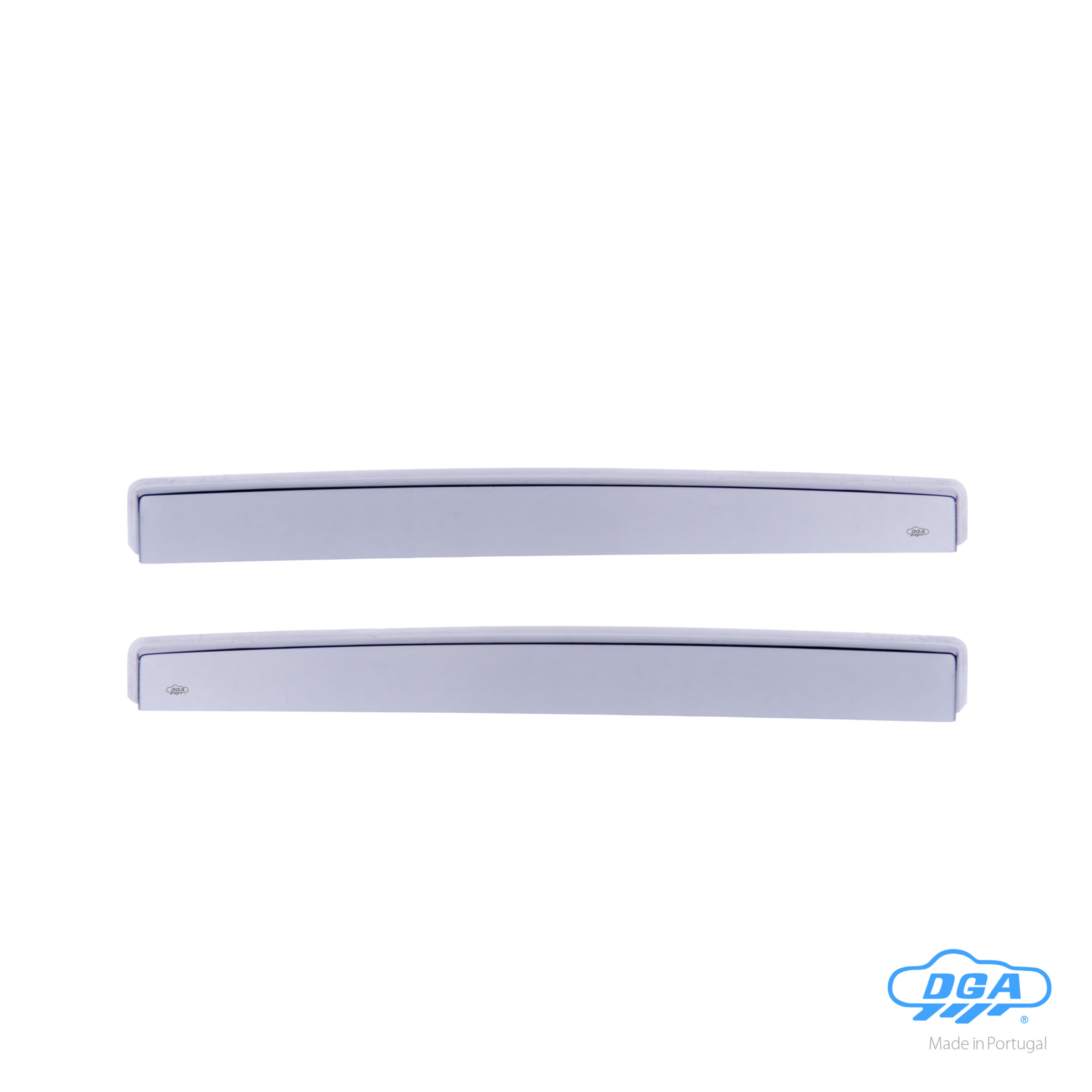 Set deflettori aria posteriori ad incastro - compatibile per Mitsubishi L200 Double Cab (01/05>08/15)