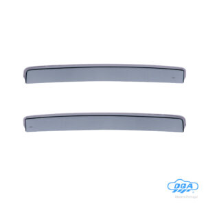 Set deflettori aria posteriori ad incastro - compatibile per Opel Corsa D 5p (09/06>11/14)  - Opel Corsa E 5p (12/14>08/19)