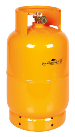 Bombola GPL, uscita rubinetto verticale, attacco W20 x 1/14&rdquo; sx maschio - 5 Kg (12 L)