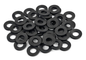 Set 50 pezzi guarnizione in gomma, &Oslash; 10,2x20,3x2,3 mm