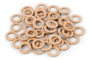 Set 50 pezzi guarnizione in salpa, &Oslash; 10.5x17x2 mm