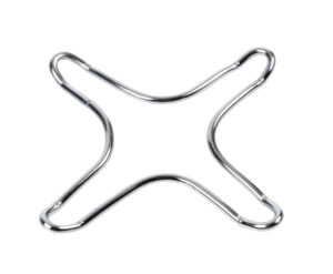 Set 10 pezzi griglia cromata di riduzione per fornelli a quattro braccia