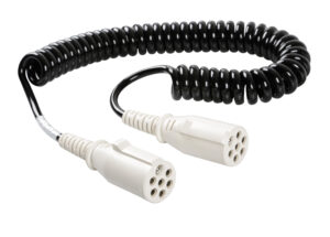 Cavo a spirale ISO 3731 24S, 7 poli