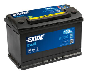 Batteria 12V - Exide Excell - 100 Ah - 720 A - LH4