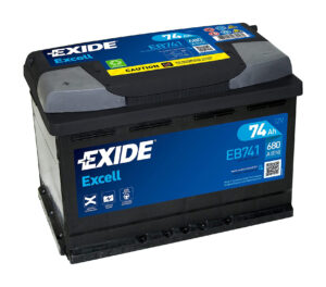 Batteria 12V - Exide Excell - 74 Ah - 680 A - L03
