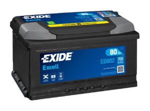 Batteria 12V - Exide Excell - 80 Ah - 700 A - LB4