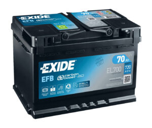 Batteria 12V - Exide Start-Stop EFB - 70 Ah - 720 A - L03
