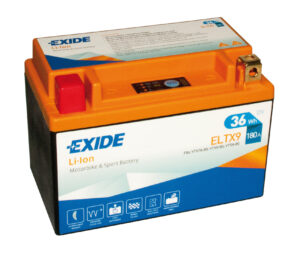 Batteria 12V - Exide Bike Li-Ion LiFePo4 - 36 Wh - 180 A