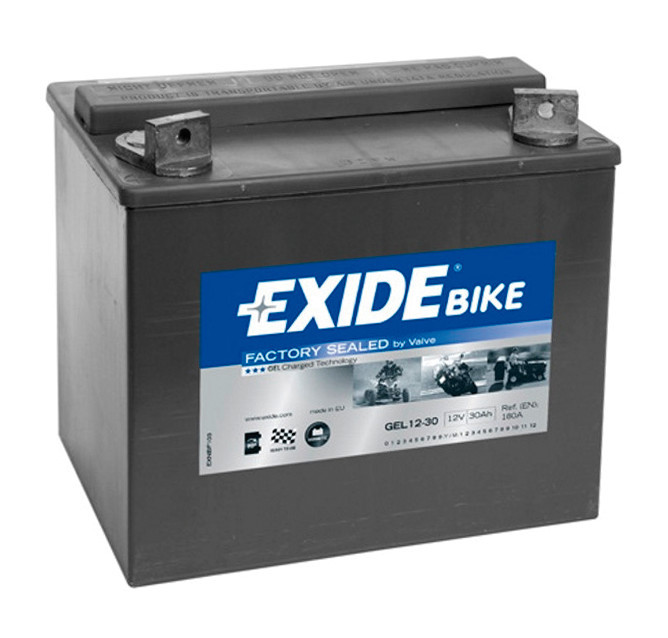 Batteria 12V - Exide Bike GEL - 30 Ah - 180 A