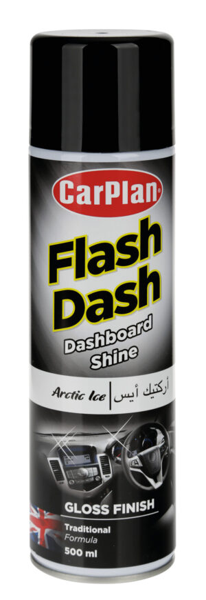Flash Dash, pulitore per cruscotti, effetto lucido - 500 ml - Artic Ice