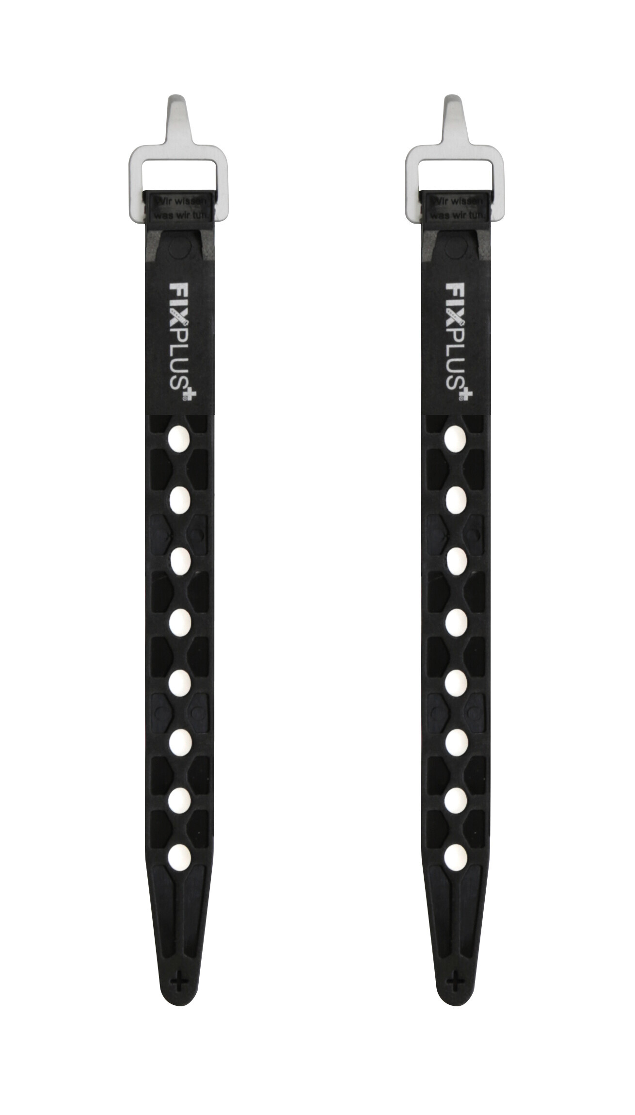 FixPlus Nano, cinghia elastica di fissaggio, 2 pz - 1,25 x 15 cm