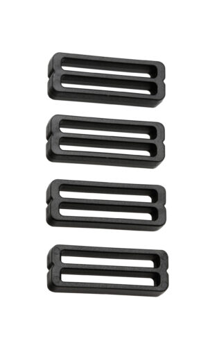 Fixplus Strapkeeper, anelli ferma cinghia, 4 pz - L - &harr; 2,30 cm