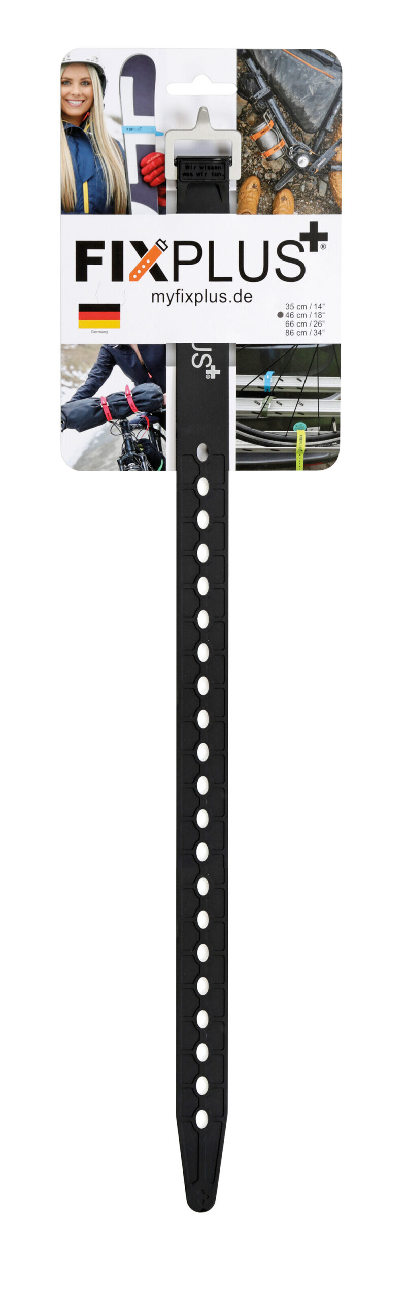 FixPlus, cinghia elastica di fissaggio - 2,3 x 46 cm - immagine 3