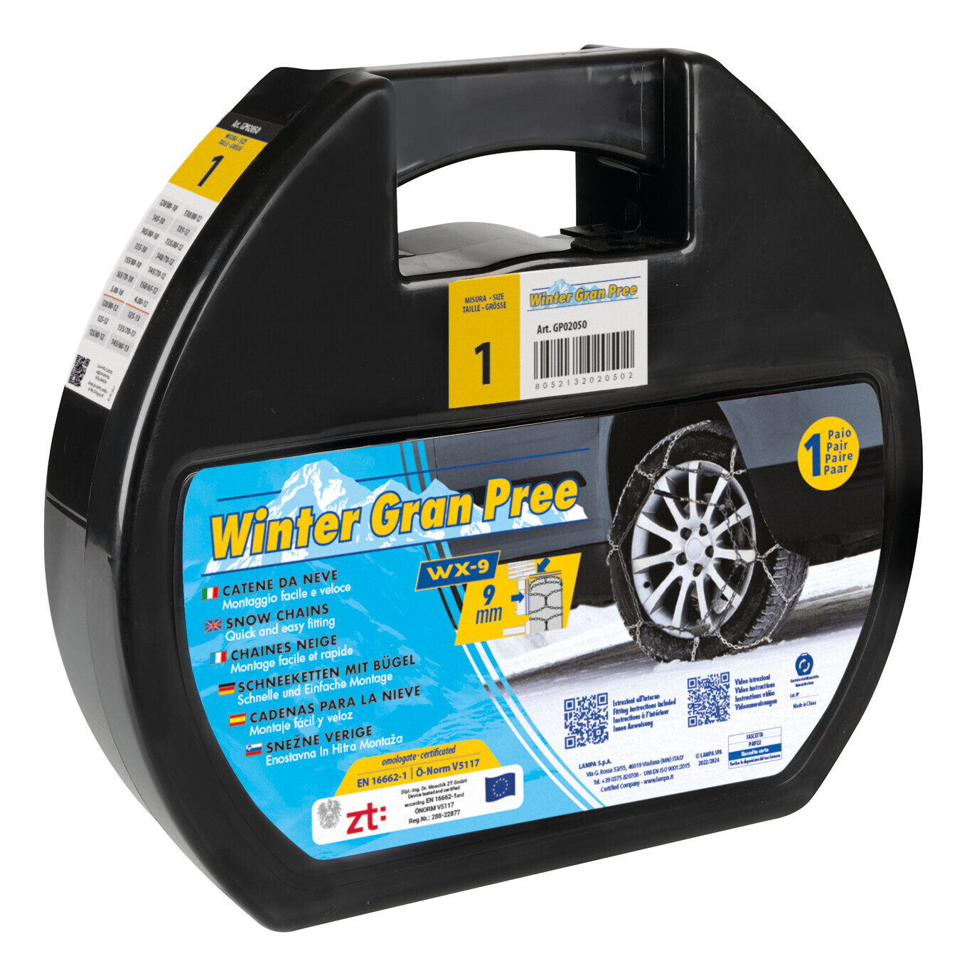 WX-9 - Winter Gran Pree, catene da neve autovetture - 1 - immagine 4