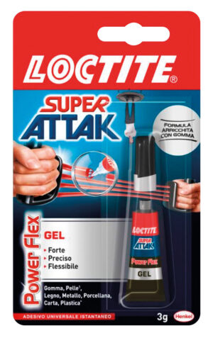 Loctite Super Attak Power Flex, 3 g - Conf. singola