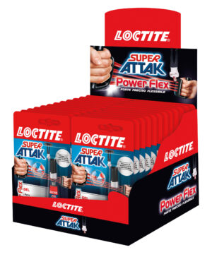 Loctite Super Attak Power Flex, 3 g - Display 24 pz
