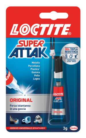 Loctite Super Attak Original, 3 g - Conf. singola