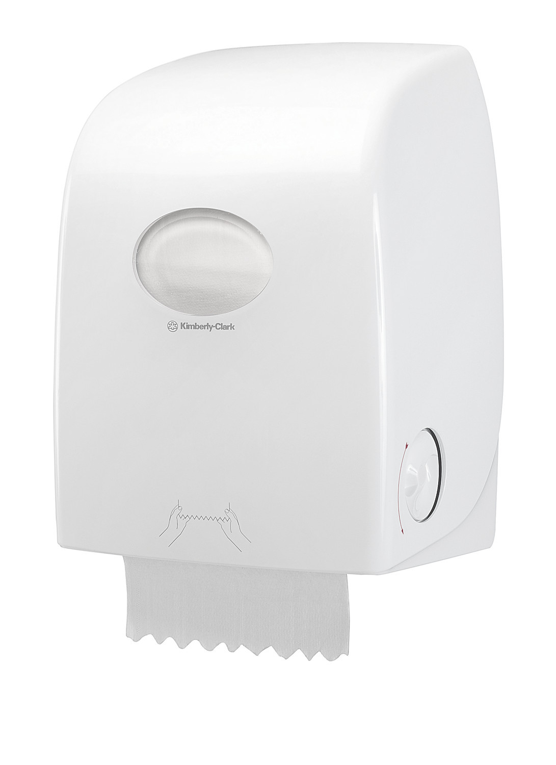 Dispenser in plastica per asciugamani di carta in rotolo XL - immagine 3