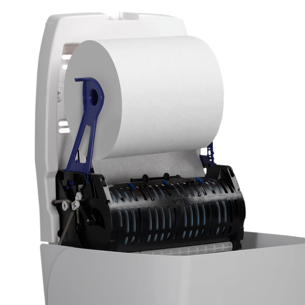 Dispenser in plastica per asciugamani di carta in rotolo XL - immagine 4