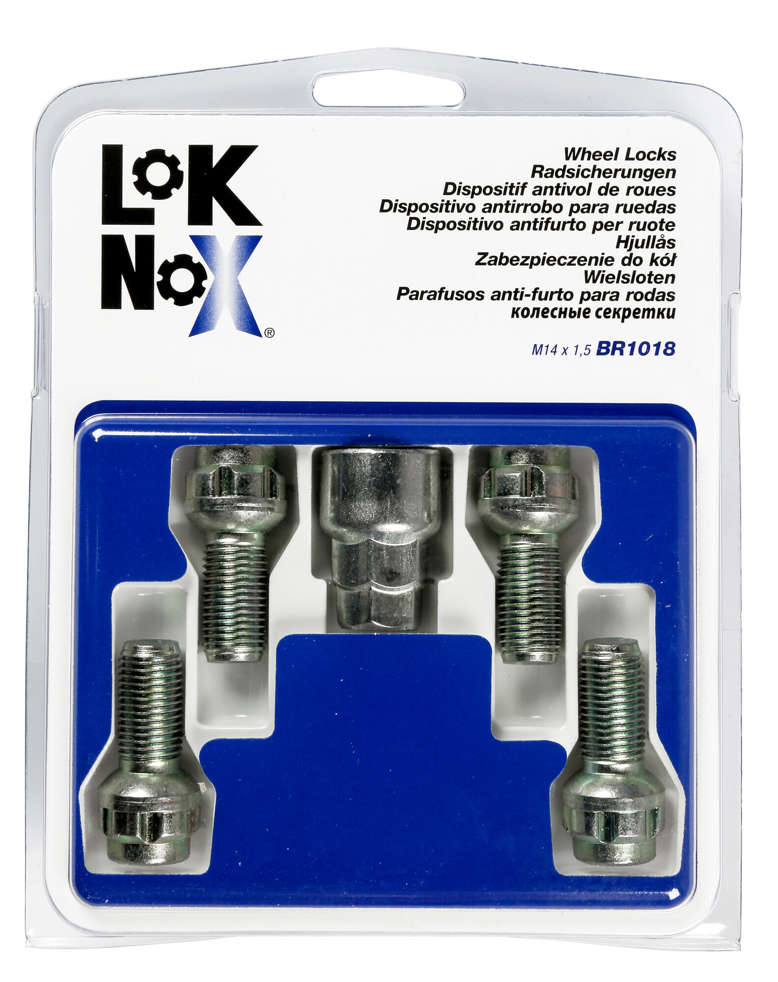 Bulloni sferici, kit 4 pz - Lok Nox - E080 1 Bulloni sferici, kit 4 pz - Lok Nox - E080