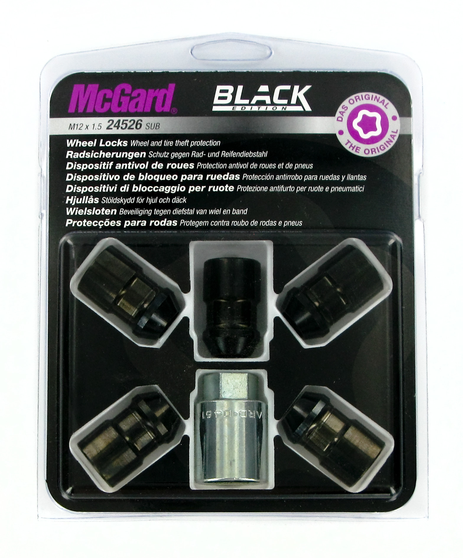 Dadi conici, kit 5 pz - Black Edition - F170