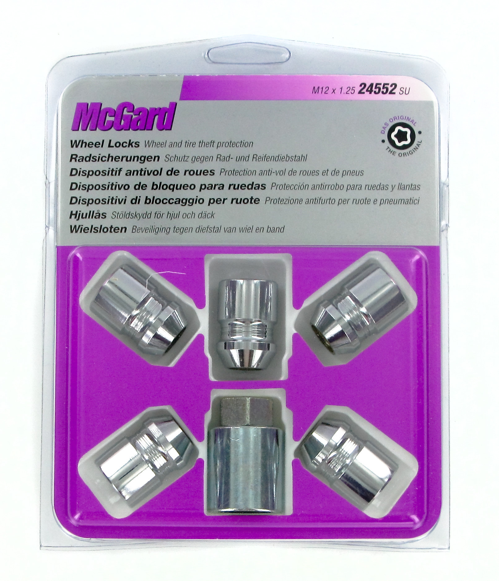 Dadi conici, kit 5 pz - Original - F070 1 Dadi conici, kit 5 pz - Original - F070