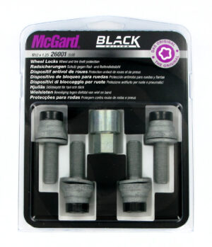 Bulloni piatti con rondella, kit 4 pz - Black Edition - D020