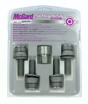 Bulloni piatti con rondella, kit 4 pz - Ultra High Security - D010