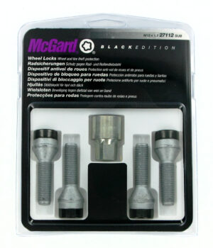 Bulloni conici, kit 4 pz - Black Edition - A160