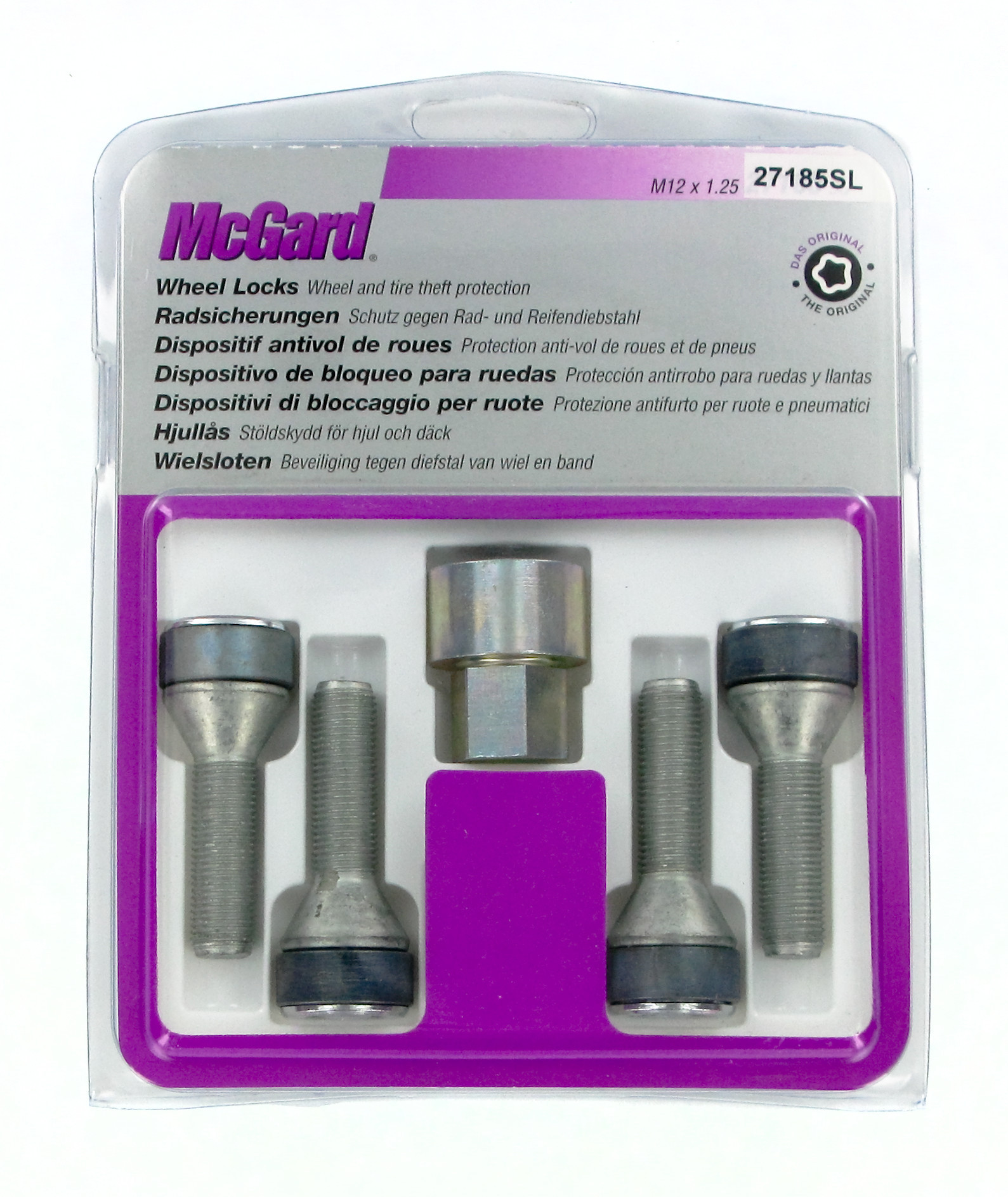 Bulloni conici, kit 4 pz - Ultra High Security - A070