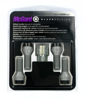 Bulloni conici, kit 4 pz - Black Edition - A310