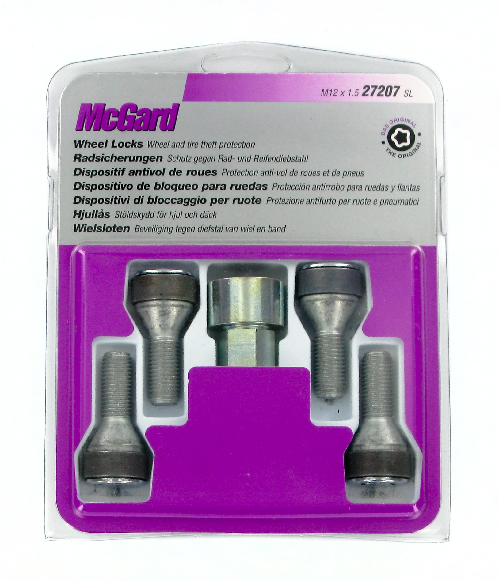 Bulloni conici, kit 4 pz - Ultra High Security - A190 1 Bulloni conici, kit 4 pz - Ultra High Security - A190