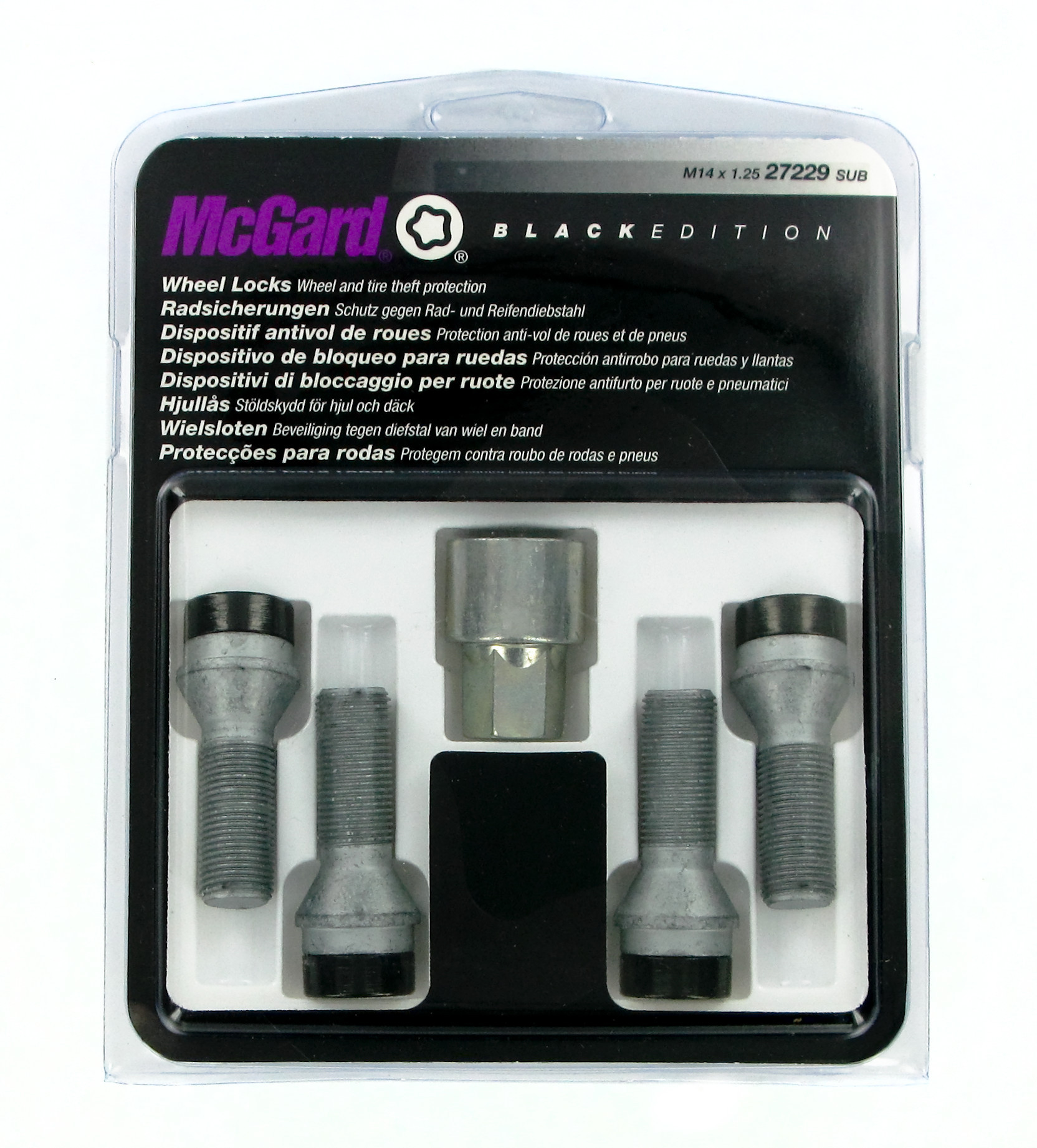 Bulloni conici, kit 4 pz - Black Edition - A230 1 Bulloni conici, kit 4 pz - Black Edition - A230