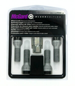 Bulloni conici, kit 4 pz - Black Edition - A240