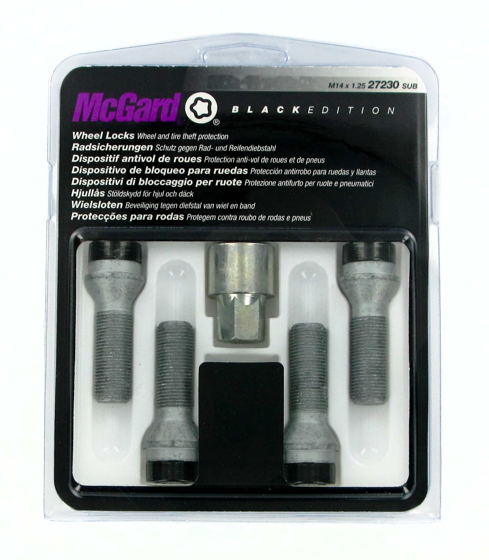 Bulloni conici, kit 4 pz - Black Edition - A240 1 Bulloni conici, kit 4 pz - Black Edition - A240