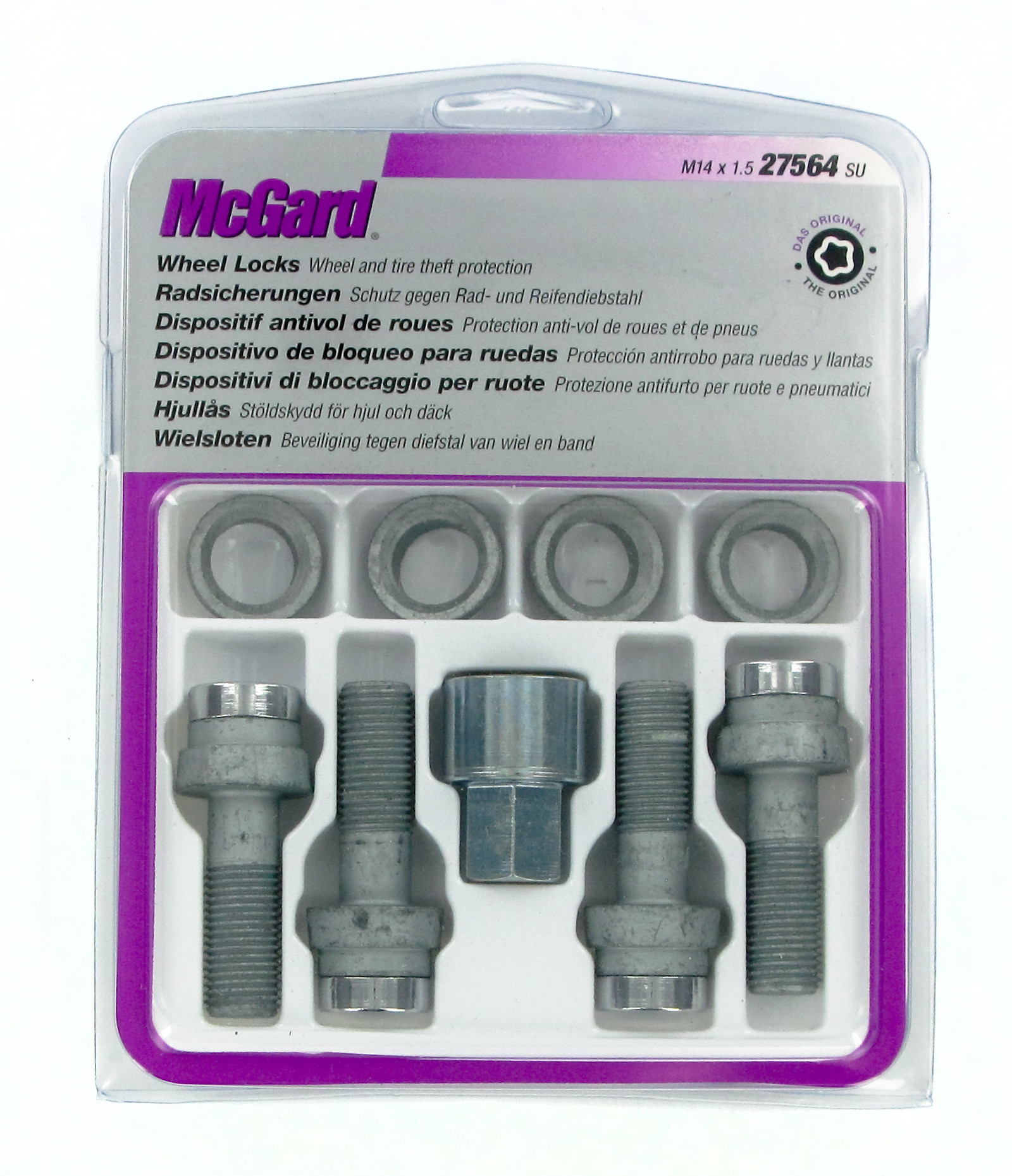 Bulloni con rondella conica, kit 4 pz - Original - C030