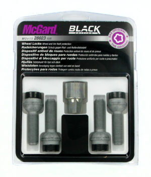 Bulloni sferici, kit 4 pz - Black Edition - E050