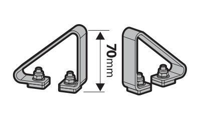 KP-5, coppia fermacarico - H 70 mm - immagine 6