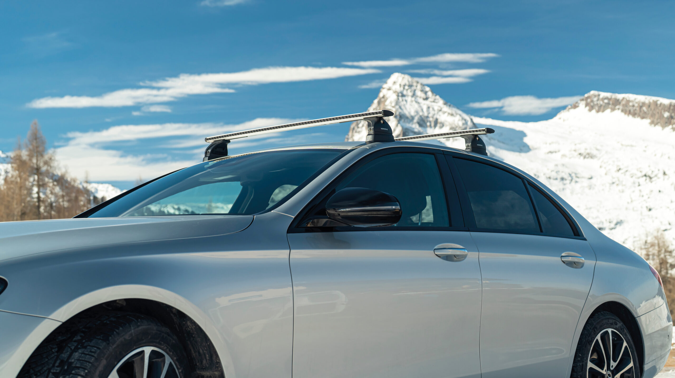 Silenzio, coppia barre portatutto in alluminio - S - 108 cm - immagine 7