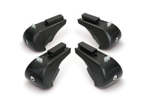 Evos RS (Rail Steel), kit 4 piedi per barre in acciaio