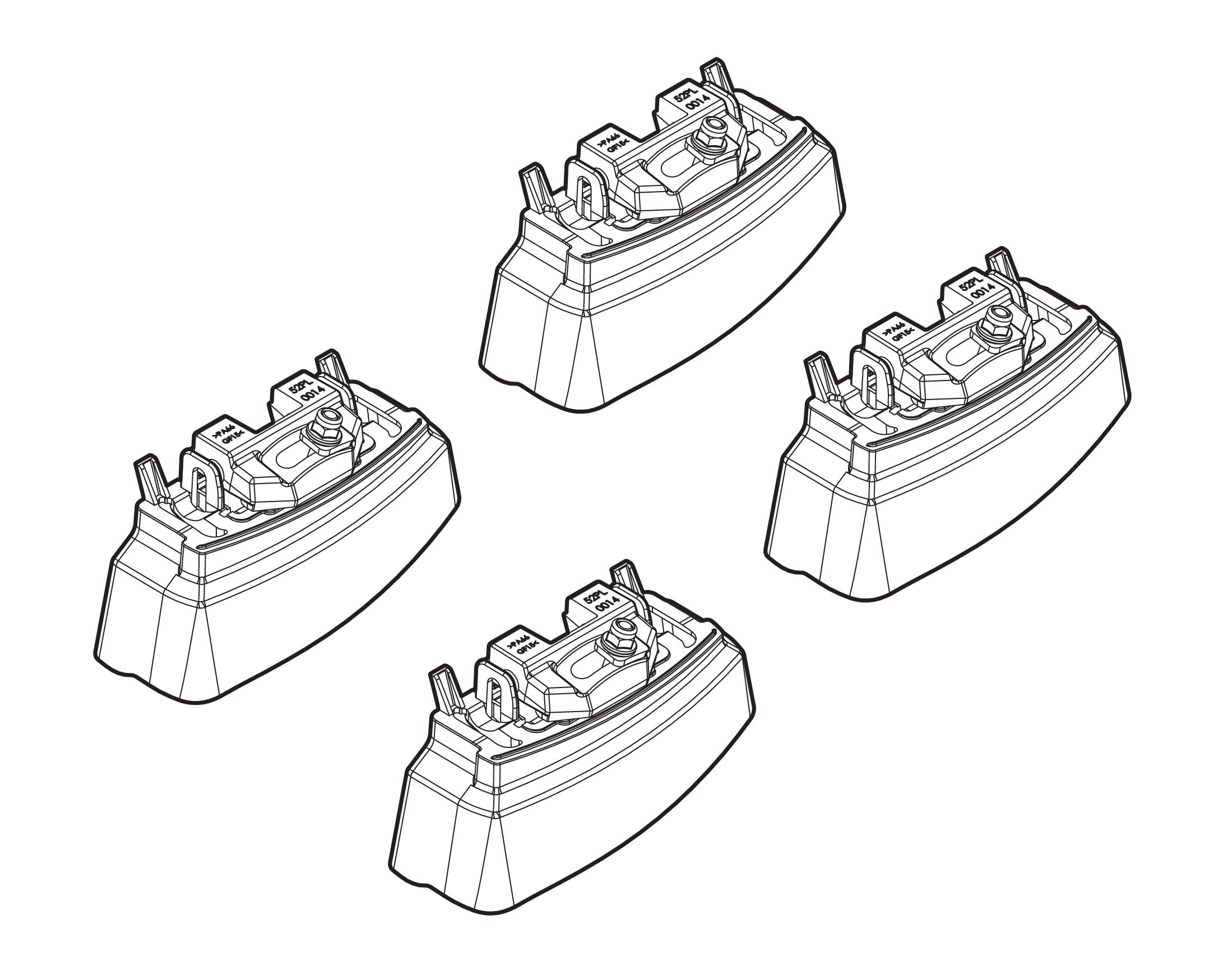 Kit attacchi - C228 1 Kit attacchi - C228