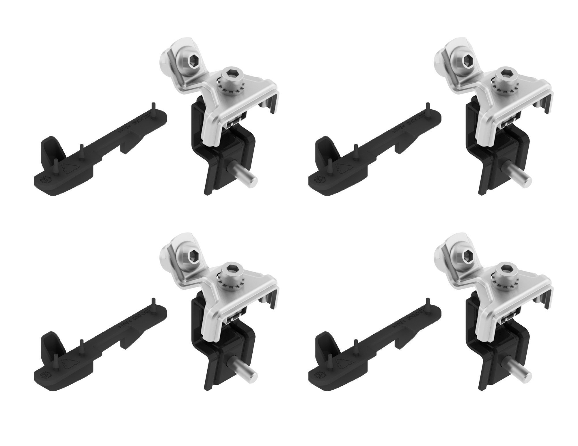 Kit attacchi per barre Snap - K7 1 Kit attacchi per barre Snap - K7