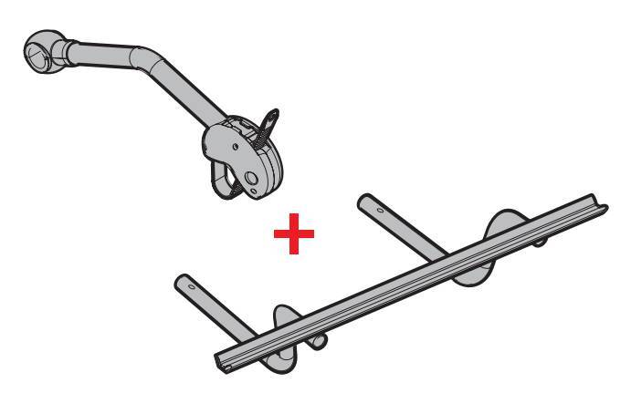 Elix+1, kit di estensione 1 ciclo per il portabici Elix 2 - immagine 3