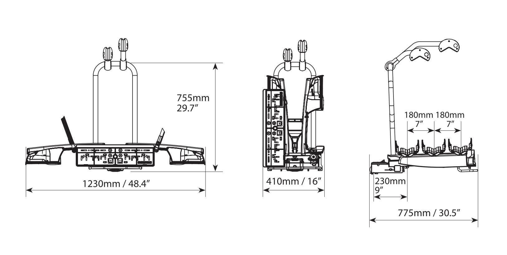 Asura 3, portabiciclette per gancio traino - 3 bici - immagine 7