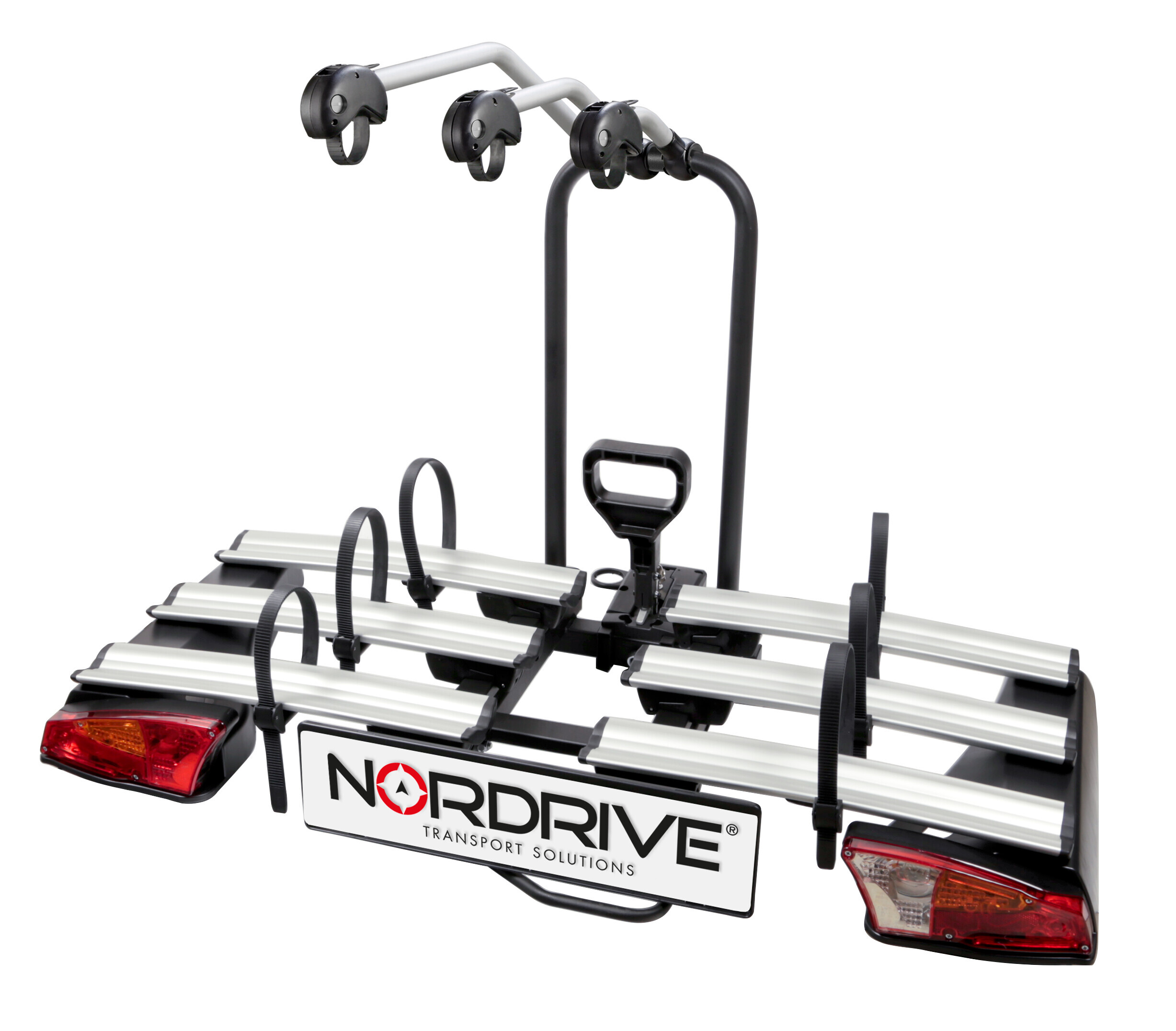 Asura 3, portabiciclette per gancio traino - 3 bici