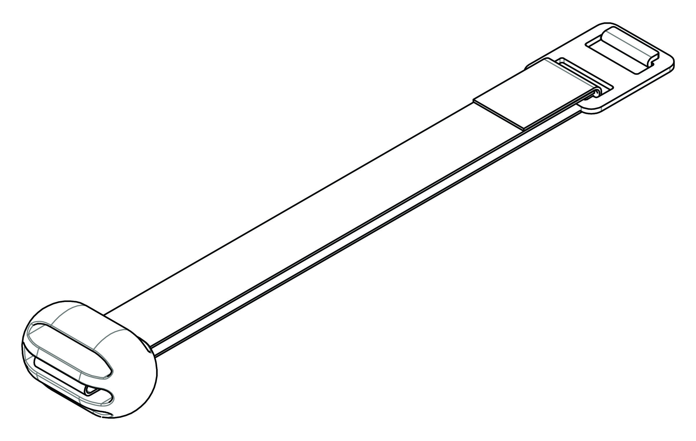 Set 2 adattatori a doppia azione per portellone in vetro